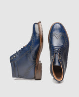 Janosh K Full-Brogue AG - Blau