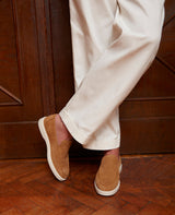 Genua Plain Loafer V - Hellbraun