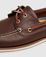 Men's 2 Eye Boat Shoe - Mittelbraun