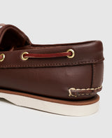 Men's 2 Eye Boat Shoe - Mittelbraun