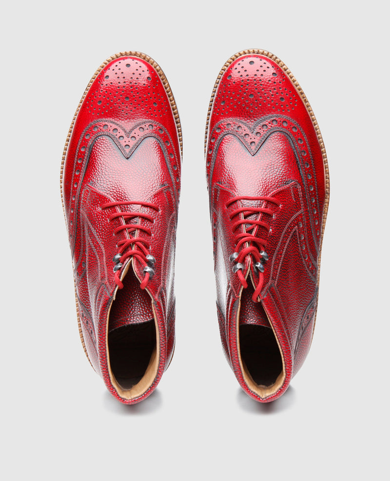 Janosh K Full-Brogue AG - Rot
