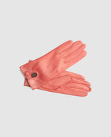 Handschuhe mit Druckknopf - Bordeaux