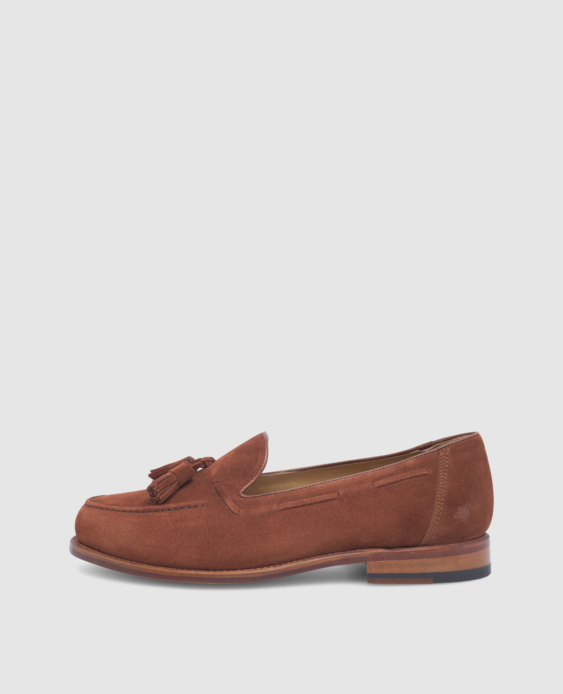Wien Plain Tassel V - Rotbraun